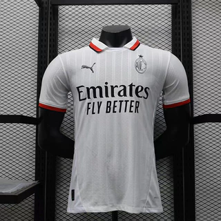 AC Milan Away Player Versão 24-25 Camiseta De Futebol Masculino