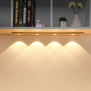 Luz De Armário USB Led Com Sensor De Movimento Recarregável Leds Para Iluminação De Armários De Cozinha 20cm/30cm/40cm/60CM Noturna