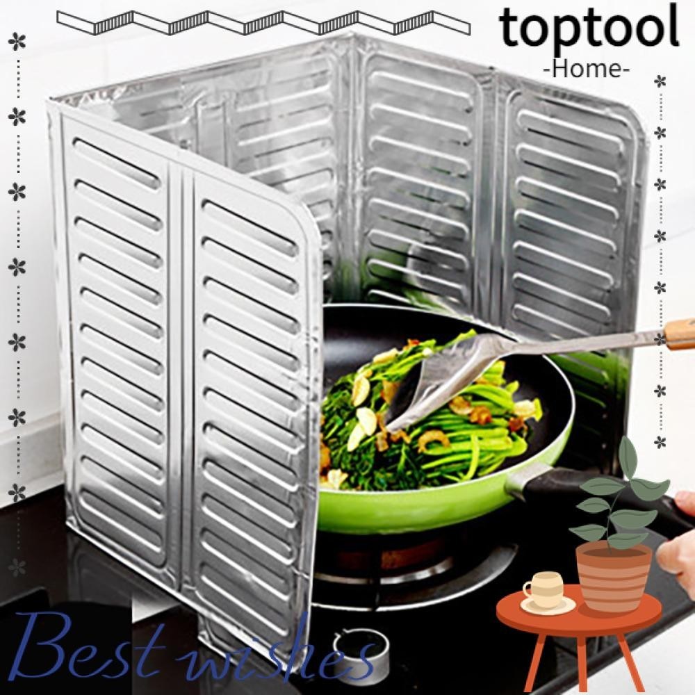 TOPTOOL Gas Fogão Protetor De Dobrável Kichen Acessórios De Cozinha Fritura