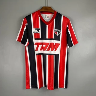 ☫♕◄ Retro Futebol Uniformes 1993 Sao Paulo Away
