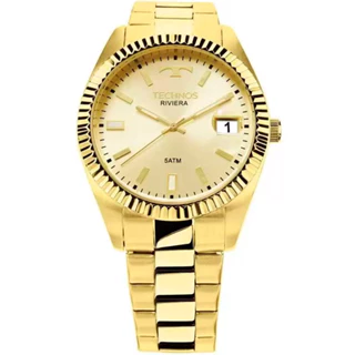 RELÓGIO TECHNOS MASCULINO RIVIERA DOURADO 2415CHTDY/4X