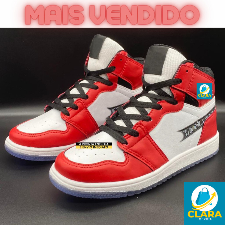 Tênis Botinha Moda Academia Fitness estiloso Fechamento ENVIO 24H