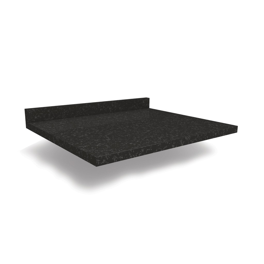Tampo Para Balcão Kappesberg Preto Brilho 60cm x 52cm