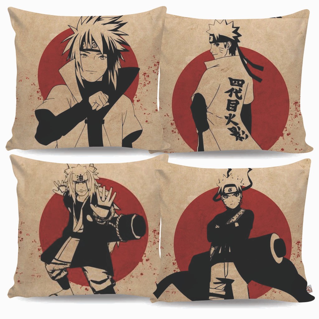 Capa de Almofada - Naruto, 45x45 cm