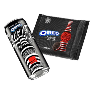 Refrigerante Coca Cola Oreo Zero Açucar 310ml Kit 3un