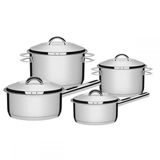 Jogo De Panelas Em Inox Solar Com 4 Peças 65510/760 Tramontina em Oferta na Shopee