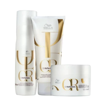 Wella Oil Reflections Sh 250ml+cond 200ml-ganhe Mask