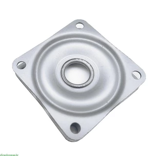 dingdongaa Rolamento Placa Giratória Rotativa Base Hardware Fácil Instalação