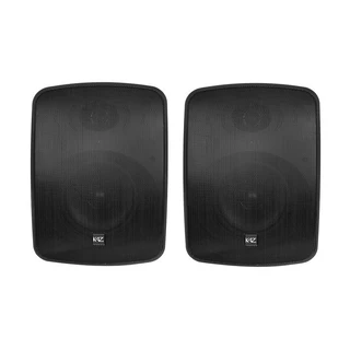 Par Caixa Som Ambiente Passiva 6 Polegada 400w Preta K6 Kaz