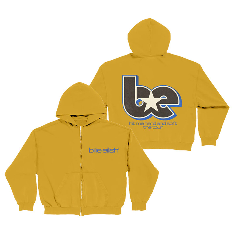 Billie Eilish Hit Me Hard And Soft パーカー Billie Eilish HIT ME HARD and SOFT WORLD TOUR Merch Zip-up Hoodie