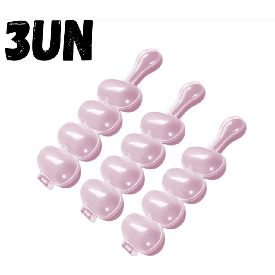 Kit 3 unidades Boleador de Doces Sushi Brigadeiros Enrolador Modelador Beijinho Doce Arroz