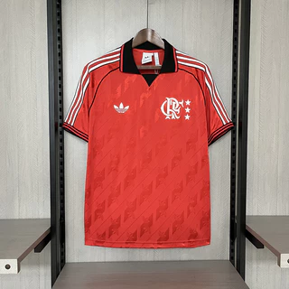 Retro camisa de futebol FO moletom masculino vermelho edição especial