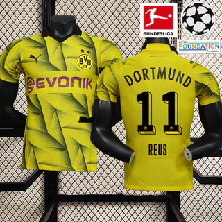 { Versão Do Jogador 233/24 Dortmund 3a Camisa De Futebol De Alta Qualidade Nome E Número Personalizáveis Tamanho S-2XL WTXI