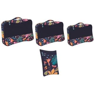 Kit organizador de mala beija flor - Imaginarium