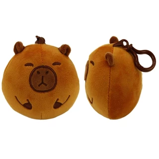 Chaveiro de Pelúcia Capivara Redonda Fofinha R3690 - BBR Toys