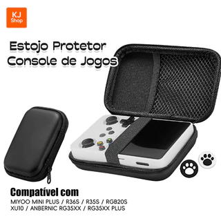 Case EVA Rígido Protetores Para MIYOO Mini Plus R36S R35S RG35XX Antichoque Viagem Alta Proteção