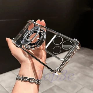 Capinha Redmi 13X / Redmi 13 airbag De Quatro Cantos anti-Queda De Telefone Transparente Com Suporte CDSJ