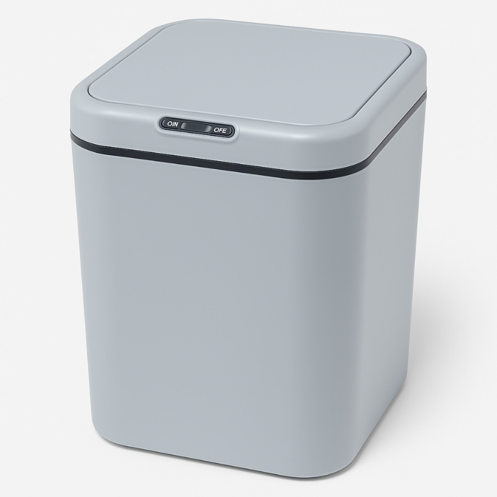 Lixeira Automática Inteligente 17/20 Litros Anti Odor Sensor Banheiro Cozinha Casa Escritorio