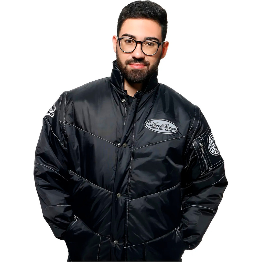 Jaqueta California Racing Refletiva Masculina Original | Shopee Brasil