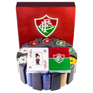 Kit De Poker do Fluminense da Mileno