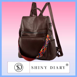 Mochila Bolsa Feminina GRANDE Escolar Trabalho Viagem Couro Sintéticos SD-0429