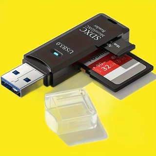 Leitor USB Adequado para PC Micro SD Card para adaptador USB