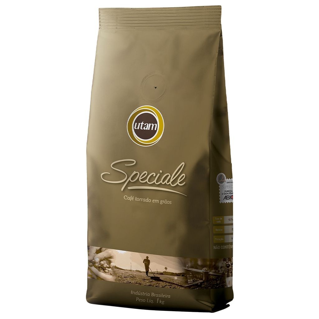 Café Utam Speciale em grãos 1 KG | Shopee Brasil
