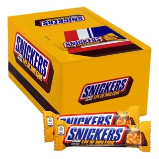 CHOCOLATE SNICKERS C/20 UNID PÉ DE MOLEQUE