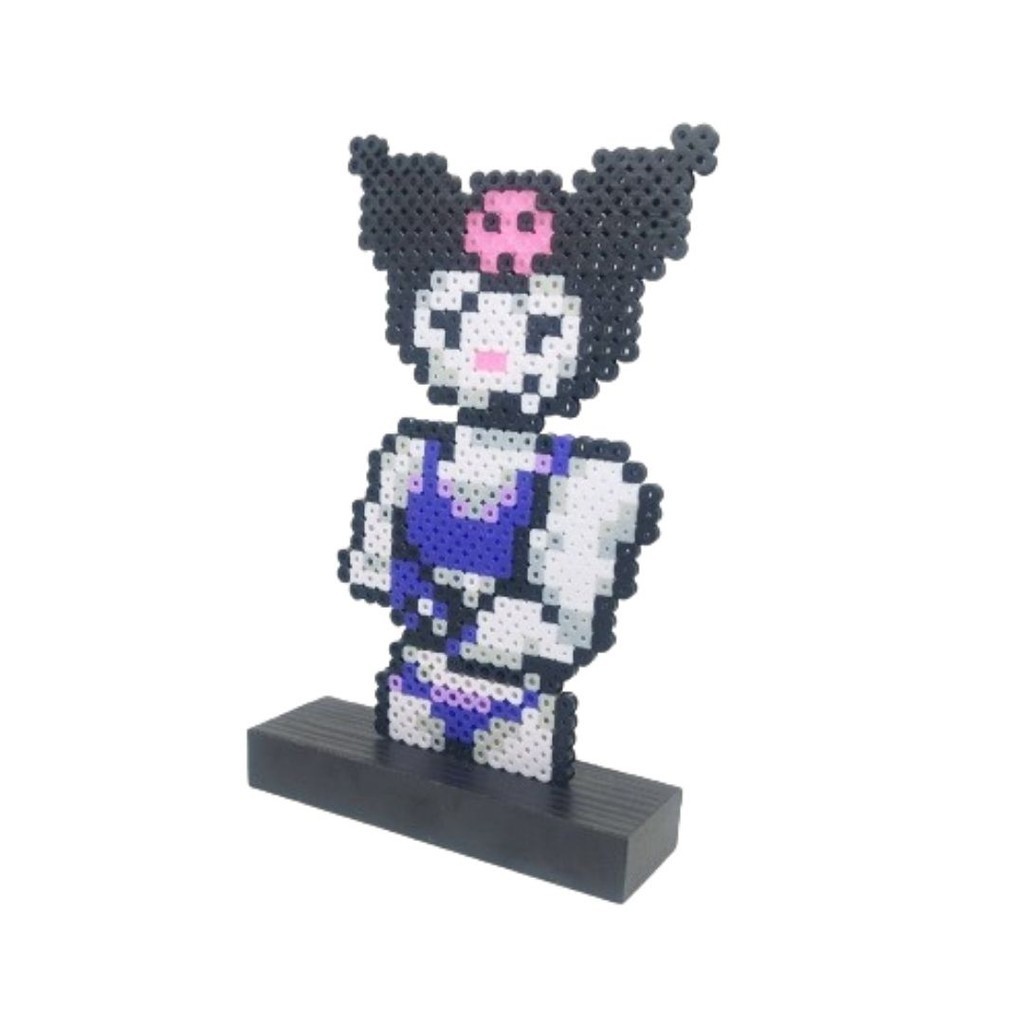 Kuromi Bombada Sanrio | Anime Pixel Art | DAUPAUSE | Shopee Brasil