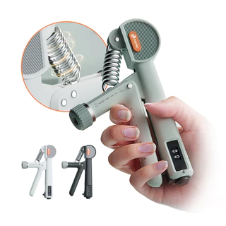 Hand Grip Musculação Mãos Contador Digital Com Mola Ajustável Antebraço 60Kg