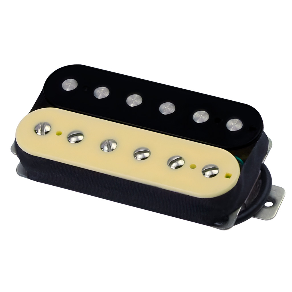 Pickup Humbucker Zebra Alnico – Ponte, Alta Uscita, 4 Conduttori, Passivo Per Chitarra Elettrica