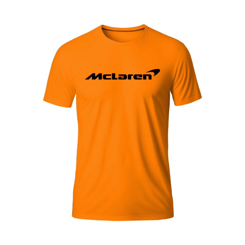 Camiseta McLaren Team Camisa formula 1 Masculina 100% Algodão premium