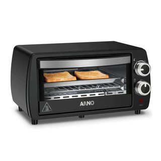 Forno Elétrico Arno Turbo Quartzo FOR1 10L 800W – Preto - 220V