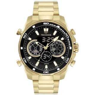 Relogio Technos Masculino Digitech Dourado - BJ3530AA/1P