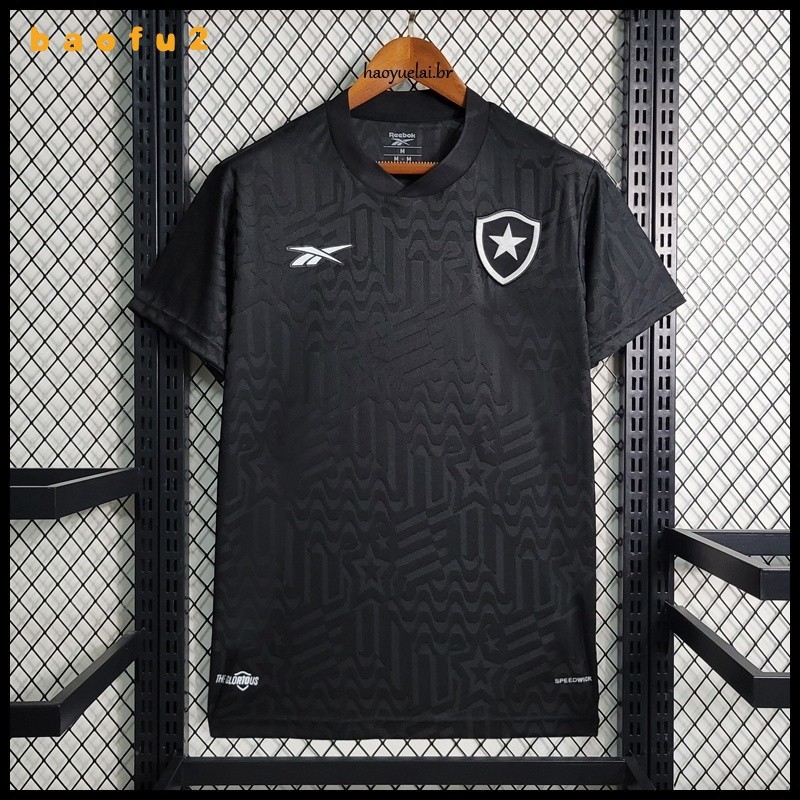 Botafogo 2023 Away Black Football Shirt Des