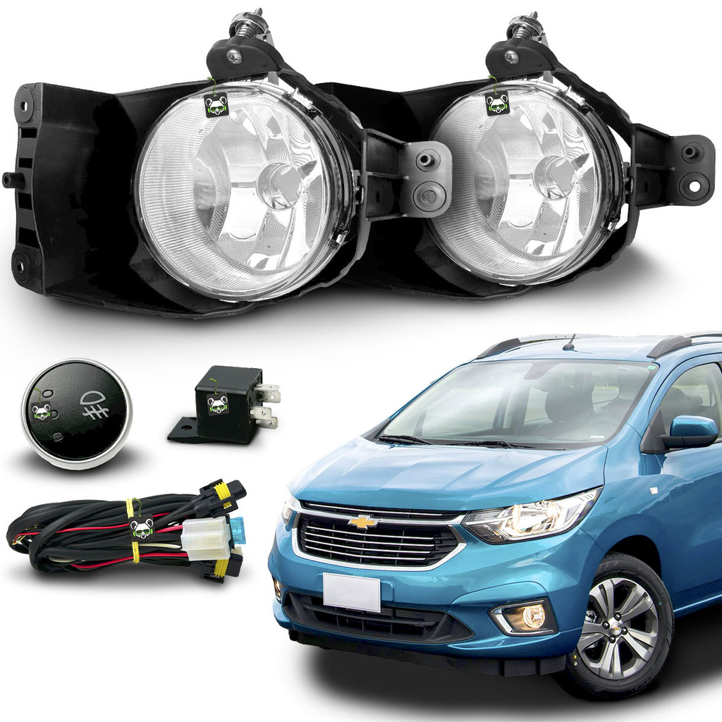 Kit Farol Auxiliar Milha Spin 2012 2013 2014 2015 2016 2017 2018 2019 ...