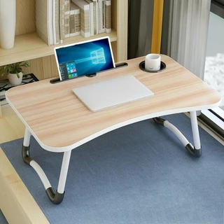 Mesa Dobravel Portatil Multiuso Notebook Tablet Estudo Home Office Café da Manhã na Cama Sofá