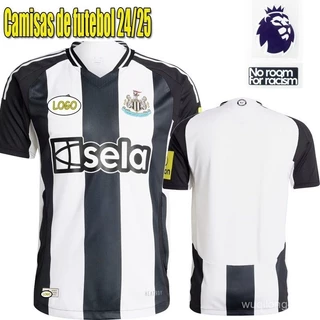 24/25 Camisas De Futebol Newcastle Home Number Custom Jersey Fan Versões