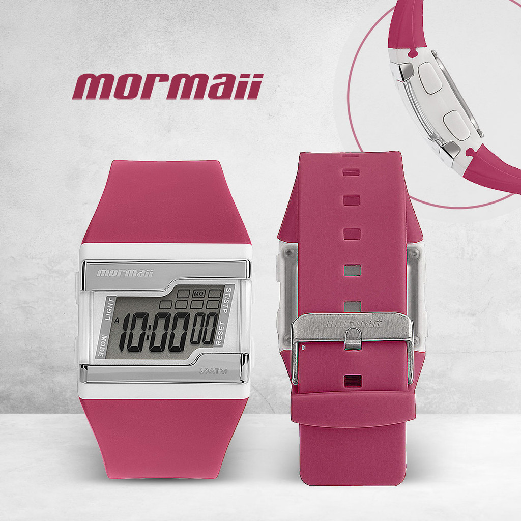 Relógio Digital Feminino Troca a Pulseira Kit com 3 Pulseiras à
