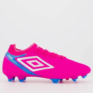 Chuteira Umbro Adamant Top Speed Premier Campo Rosa