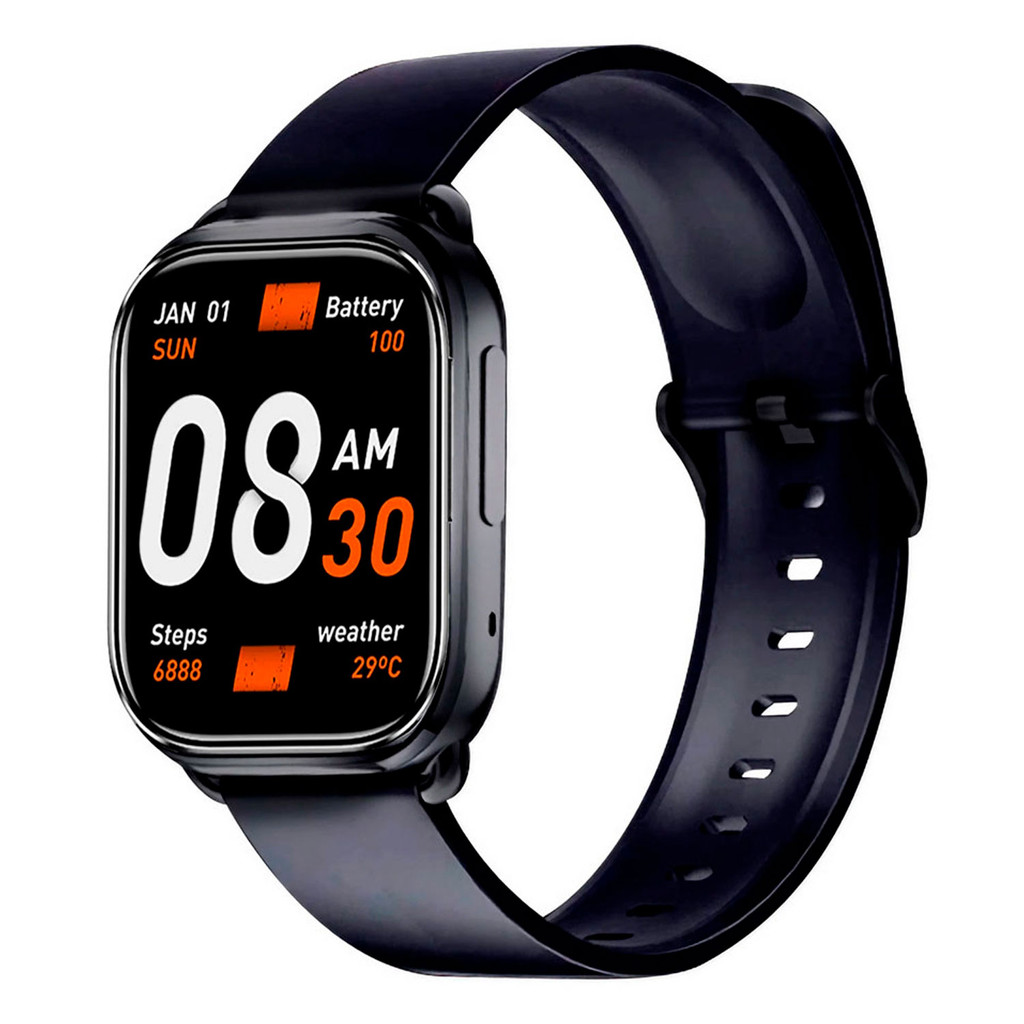 Smartwatch QCY GS S6 WA23S6A - Preto | Shopee Brasil