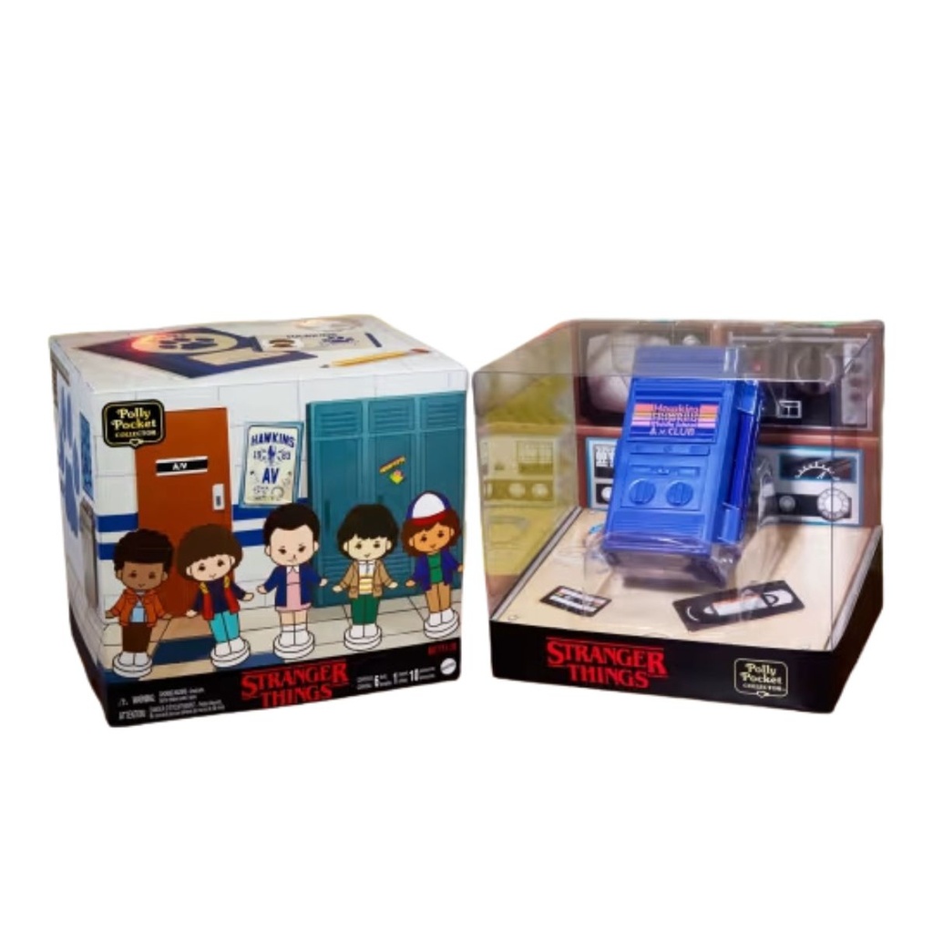 Polly Pocket Coleção Conjunto Stranger Things Hwp22 - Mattel