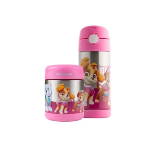 Kit Térmico Infantil Skye : Garrafinha 320ml + Pote Bagaggio