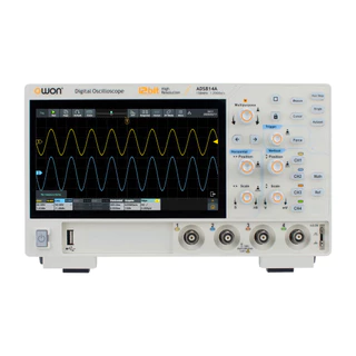 Osciloscópio Digital de Bancada 12bit 100MHz 1.25GSa/s 4 canais OWON ADS814A