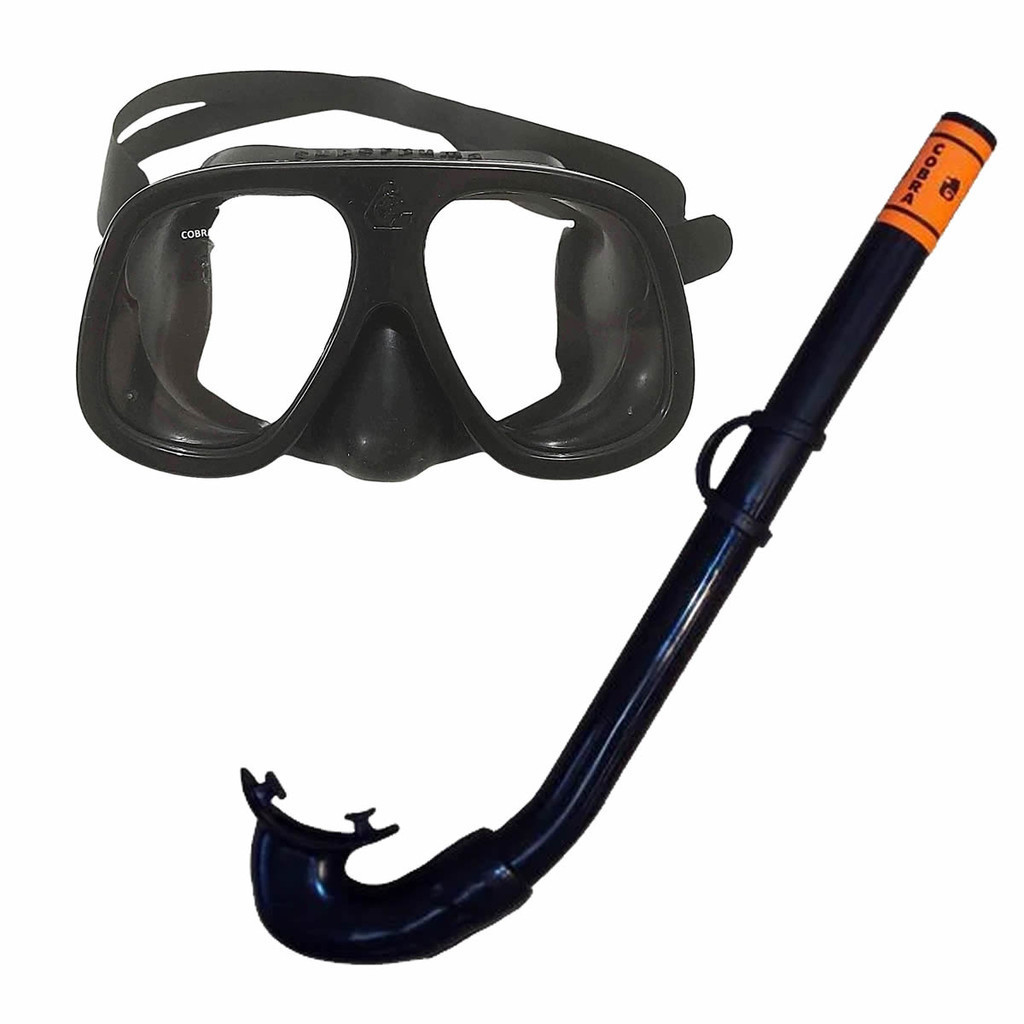 Kit Máscara Superpuma - Snorkel Spiro Cobra Sub | Shopee Brasil