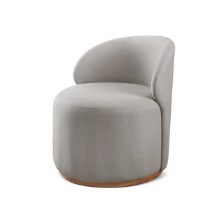Poltrona Curva Moderna Brenda Design Arredondado