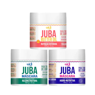 Widi Care Juba Kit Cronograma Capilar - 3 Itens