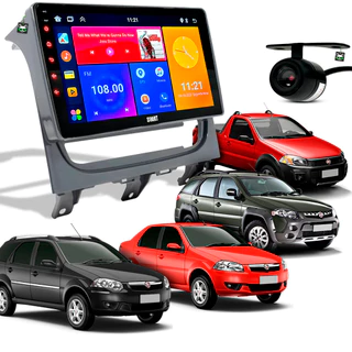 Kit Multimidia Android 9 Pol Strada 2013 14 15 16 17 18 2019