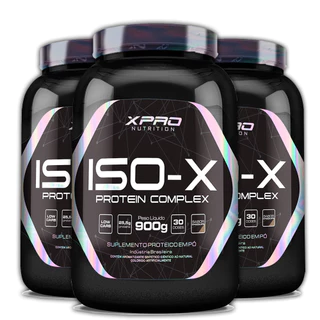 Kit 3x Iso - X Protein 900g - XPro Nutrition em Oferta na Shopee
