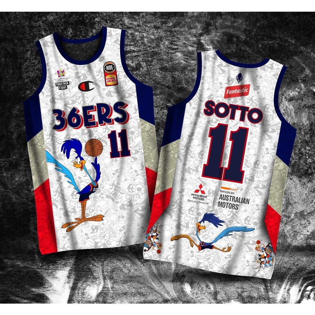 Camisa 36ERS KAI SOTTO # 11 | EMPHIRE EDITION Personalizada Com Nome E Número Levanta Totalmente A De Basquete